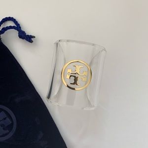 Acrylic Tory Burch Cuff